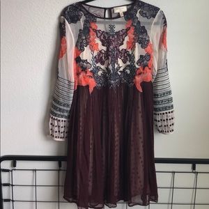 Stunning evening Anthropologie dress